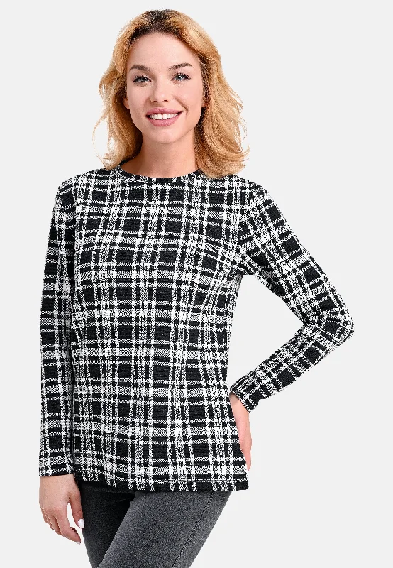 Unmissable Offer Soft Touch Check Top