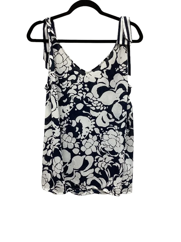 Low Prices Navy Top Sleeveless Basic Cabi, Size Xl