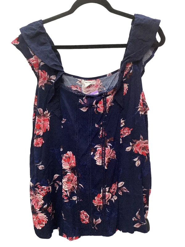 Bonus Offer Navy Top Sleeveless Maurices, Size L
