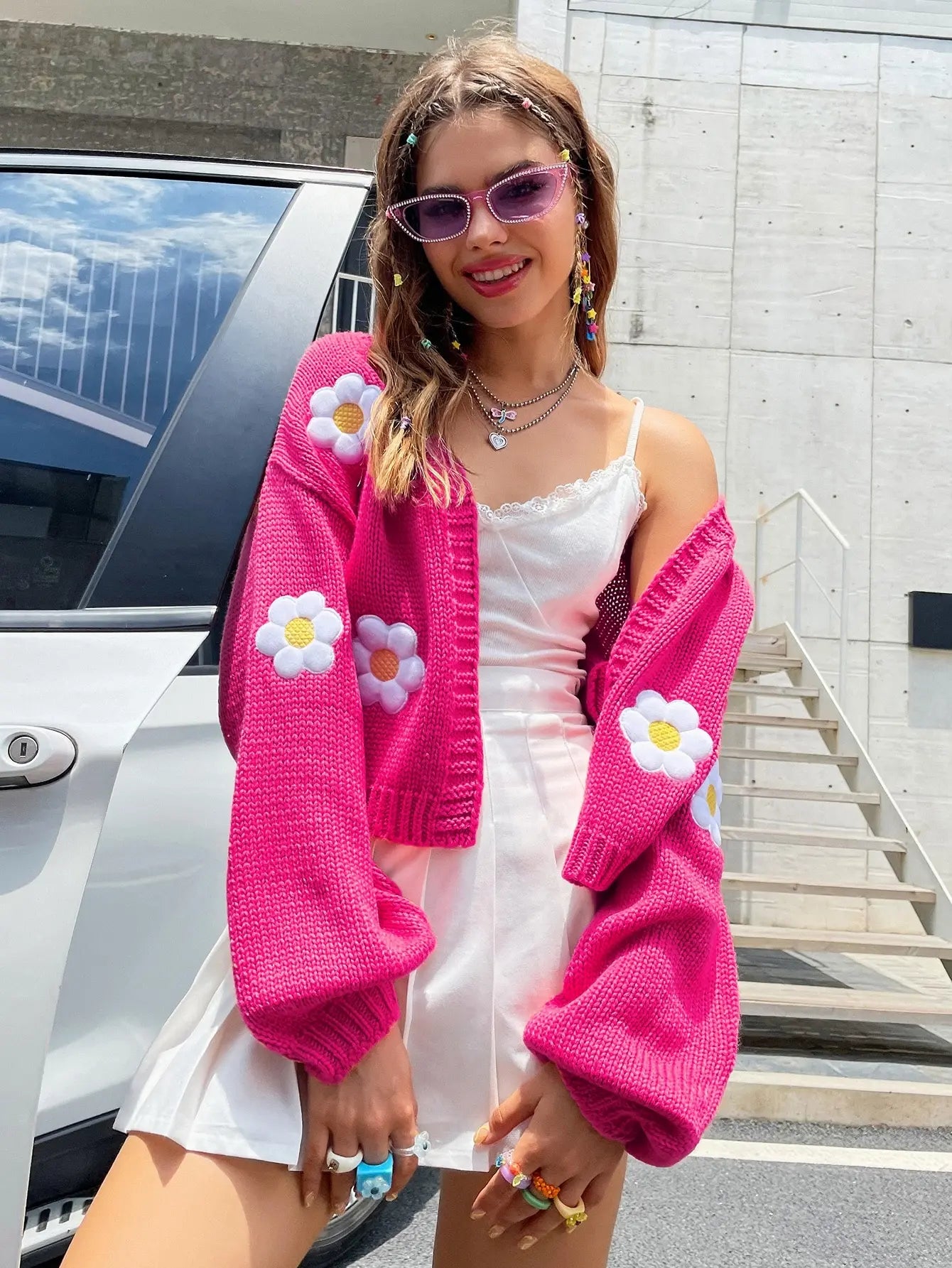 Weekend Discounts to Relish Eden | Vibrant Knitted Cardigan