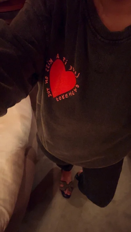 Don't Delay LOVE IS A KISS SWEATER