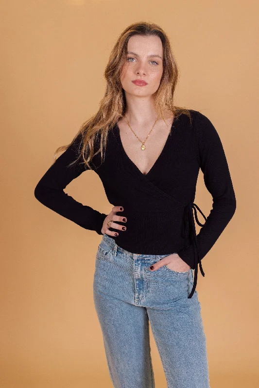 Unbeatable Prices Shrug Top Meira Black