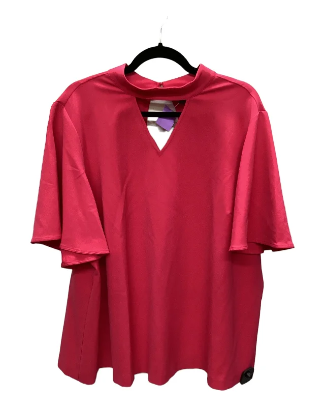 Weekend Offers That Shine Top Short Sleeve By Lane Bryant  Size: 3x