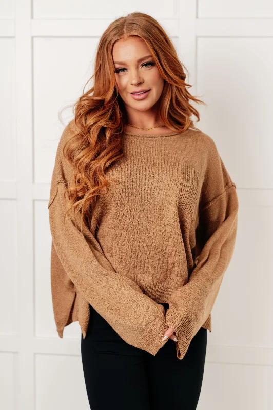 While Supplies Last General Feeling Boatneck Sweater