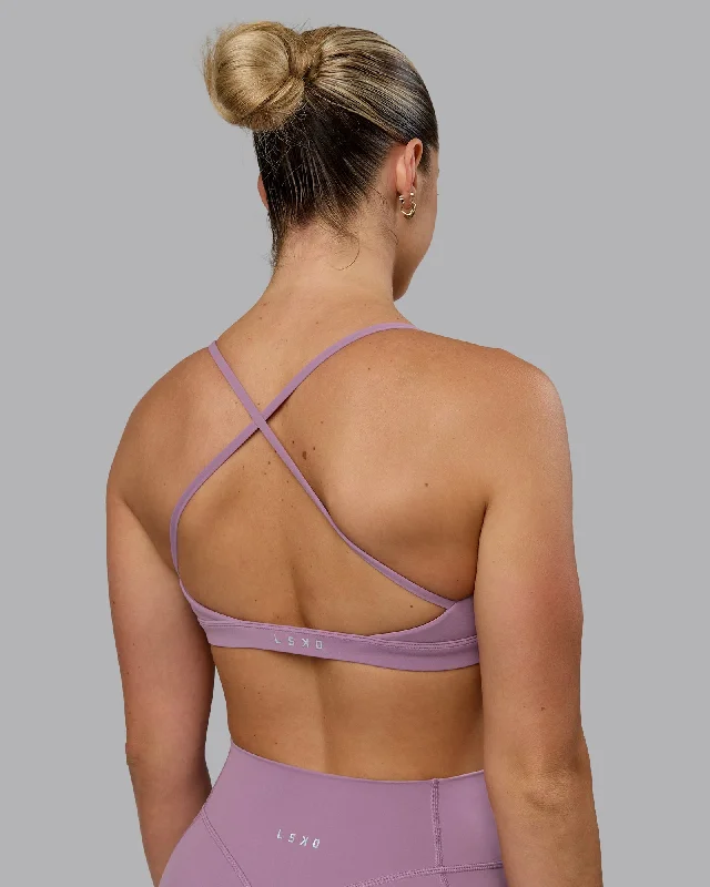Stock Up Ascend Sports Bra - Grape