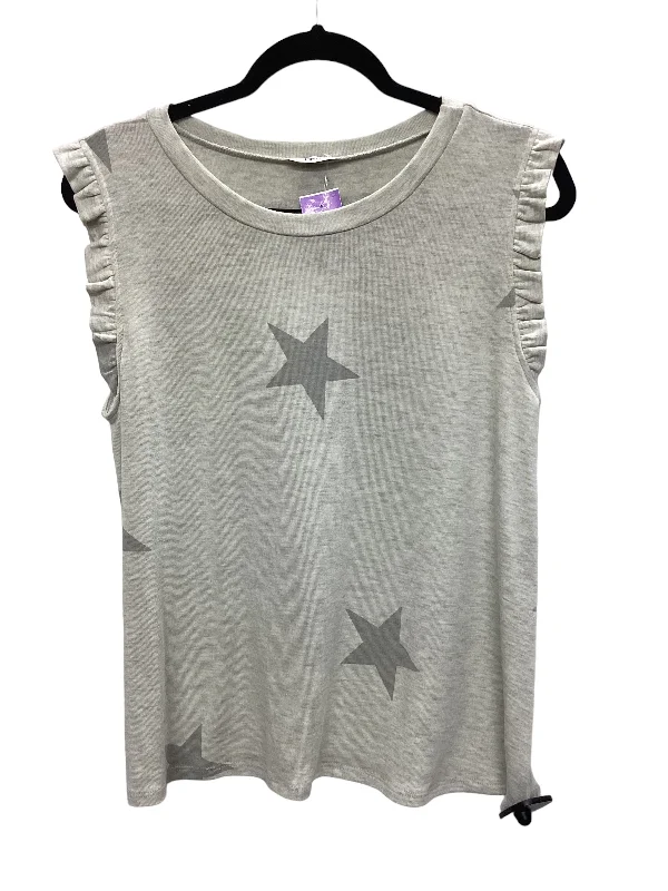 Overstock Sale Grey Top Sleeveless Jodifl, Size M