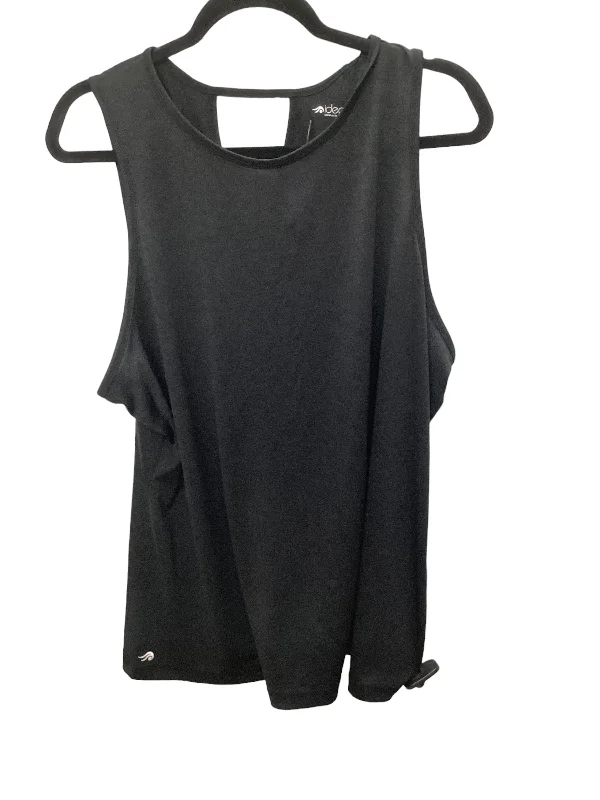 Bargain Prices Black Athletic Tank Top Ideology, Size 2x