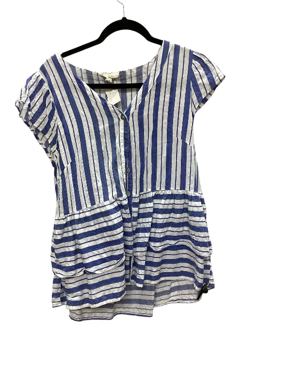 Discount Deals Blue Top Sleeveless Entro, Size L