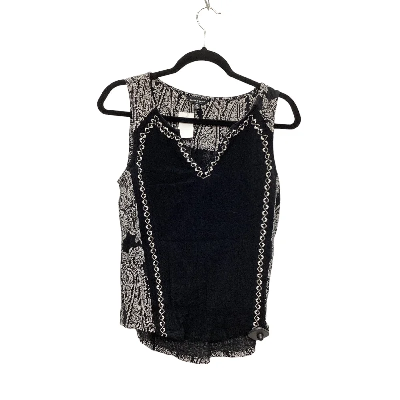 Act Now Black Top Sleeveless Basic Lucky Brand, Size M