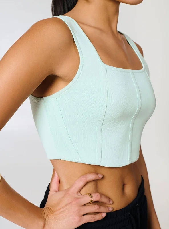 Year-End Clearance Women's Miss Independent Corset Mint