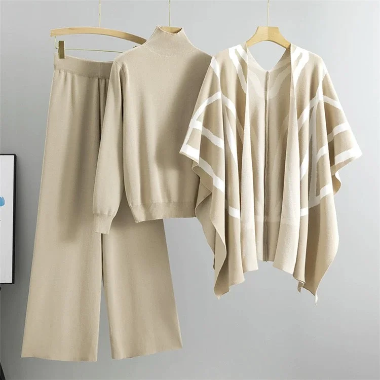 Savings Spectacular Dory Luxe Winter Coord Set with Cape