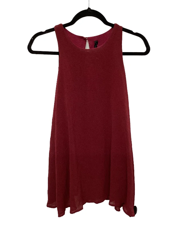 Act Now Top Sleeveless By Final Touch  Size: S