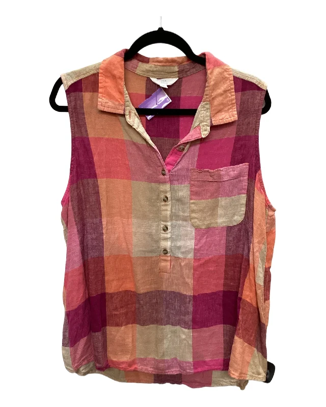 Weekend Deals That Amaze Top Sleeveless By Time And Tru  Size: 2x
