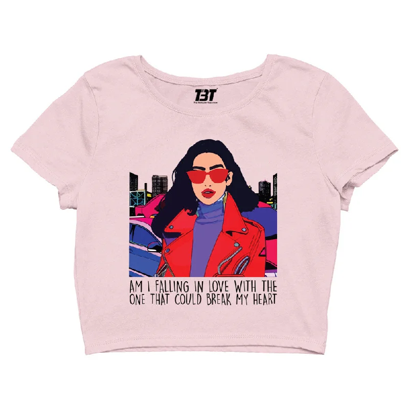 Daily Deals Dua Lipa Crop Top - Break My Heart