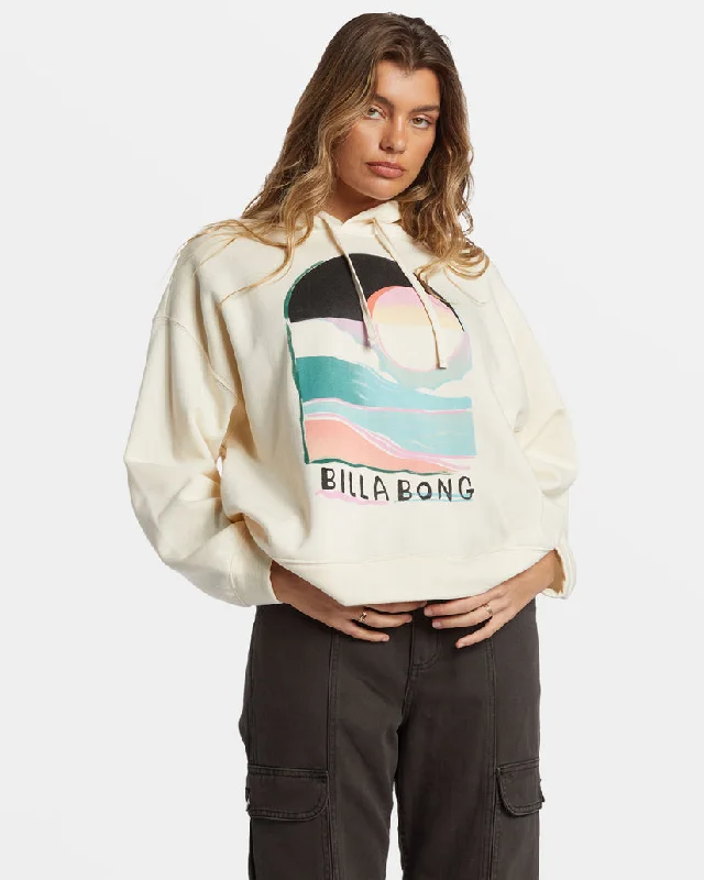 Don't Miss Out Billabong Keep It Up Sweatshirt-White Cap