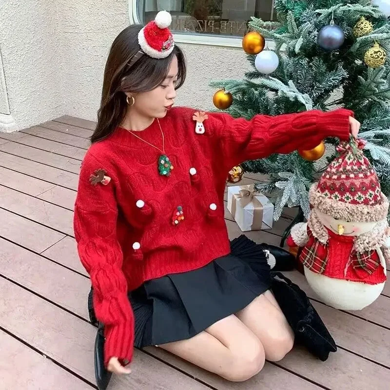 New Deals Rebecca Cute Christmassy Sweaters