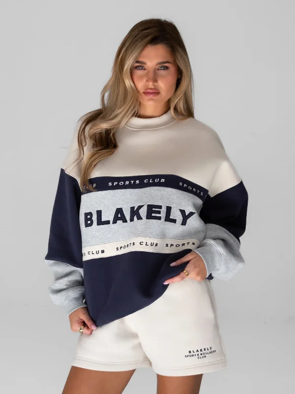 Weekend Discounts to Enjoy Alpine Oversized Sweater - Light Grey