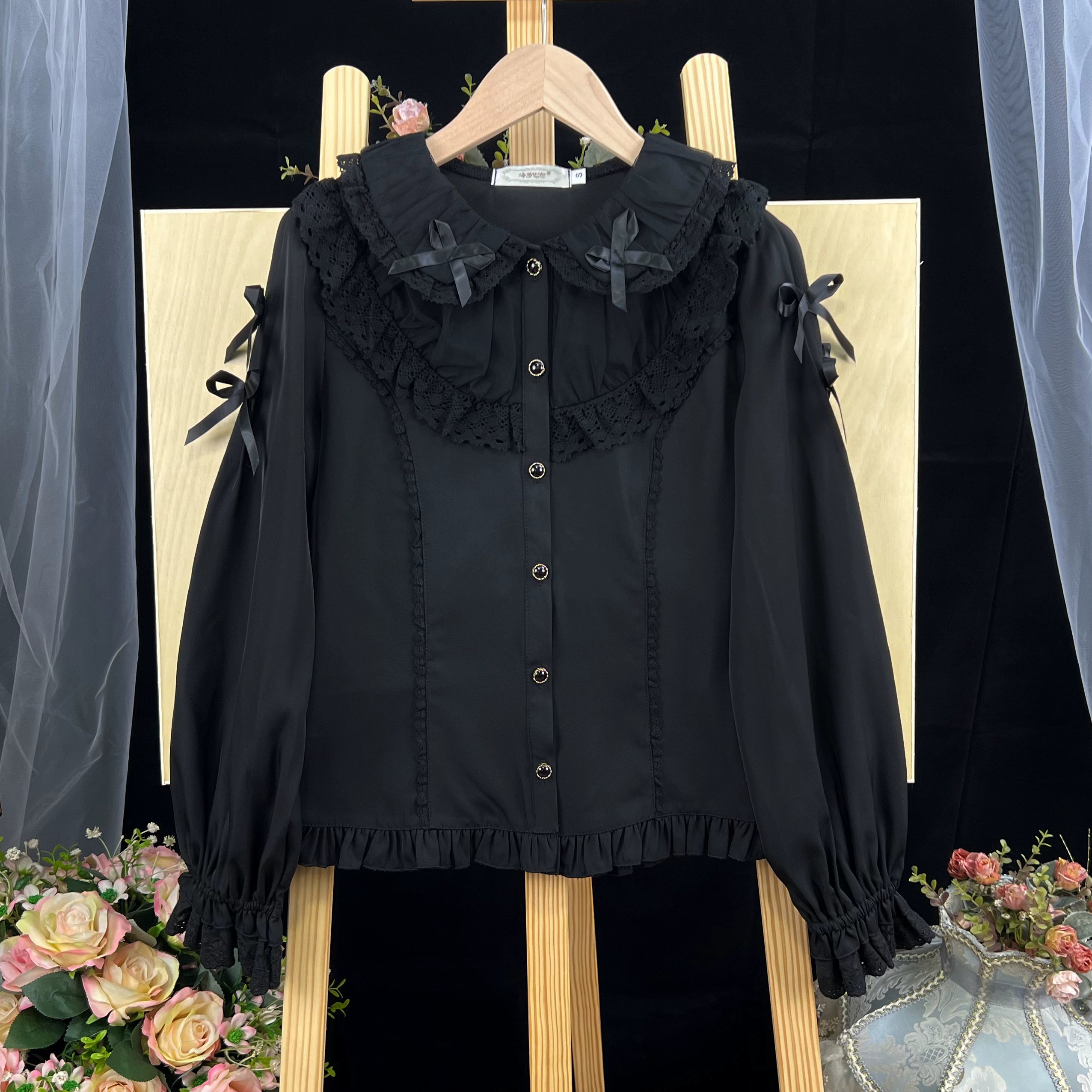 Big Discounts DMFS Lolita~Sweet Lolita Blouse Peter Pan Collar Shirt