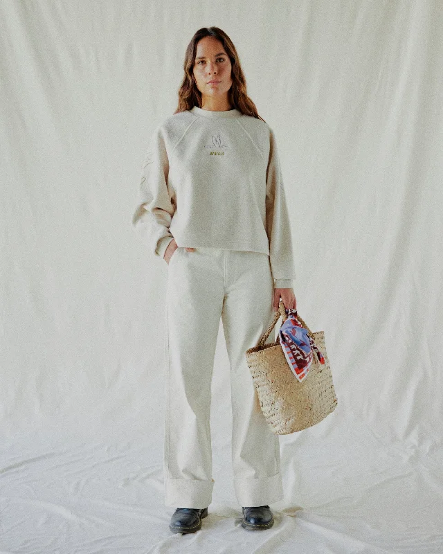 Today’s Special Gabrielle Monceaux Crewneck Sweatshirt - Ecru