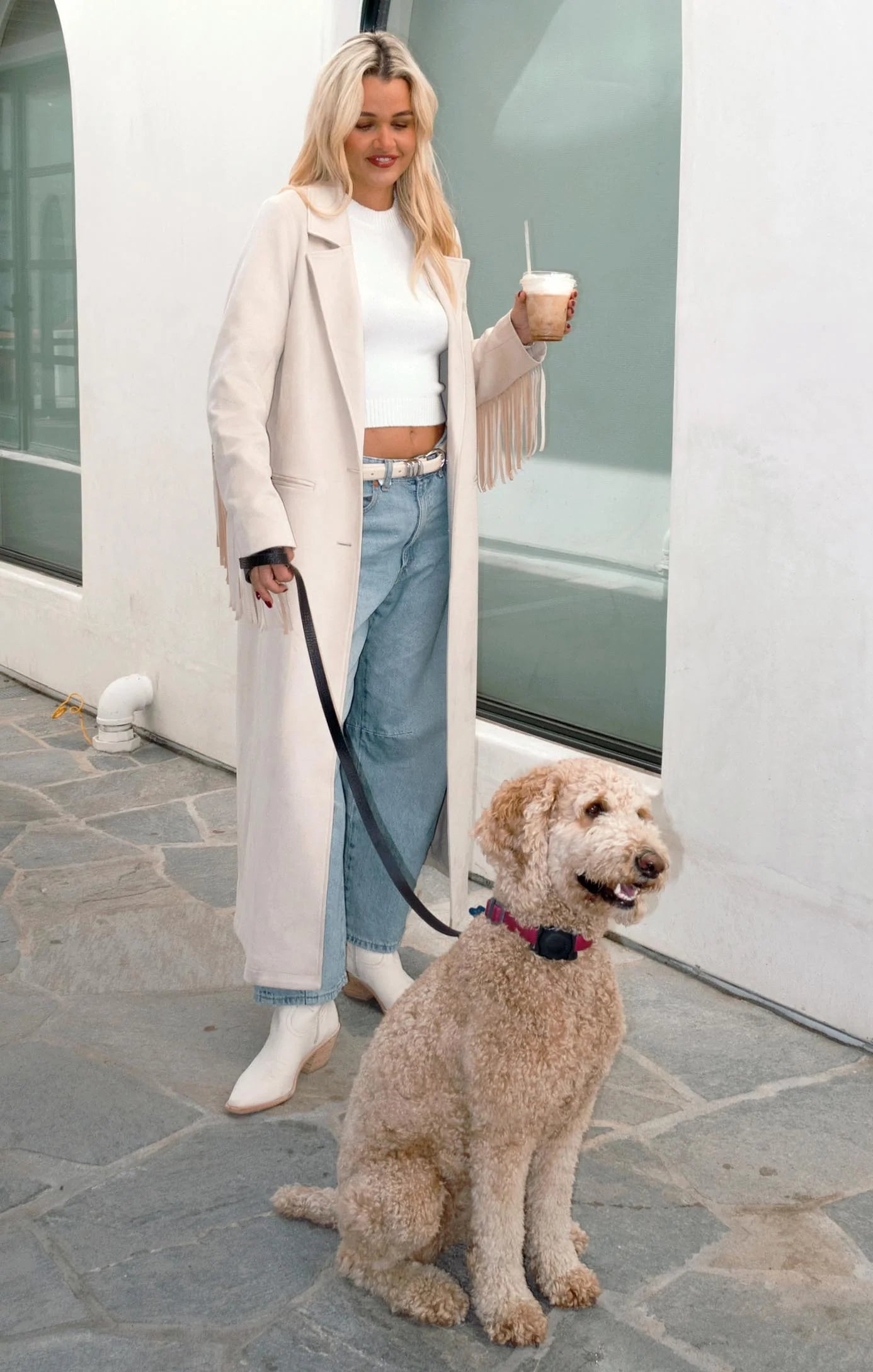 Flash Sale Cream Sierra Fringe Jacket