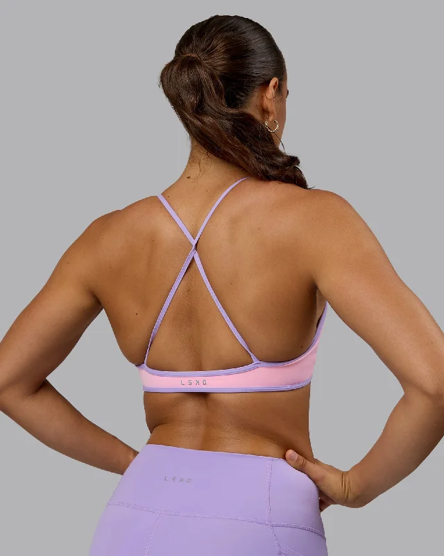 Deal of the Week Ambience Sports Bra - Pale Pink-Pale Lilac