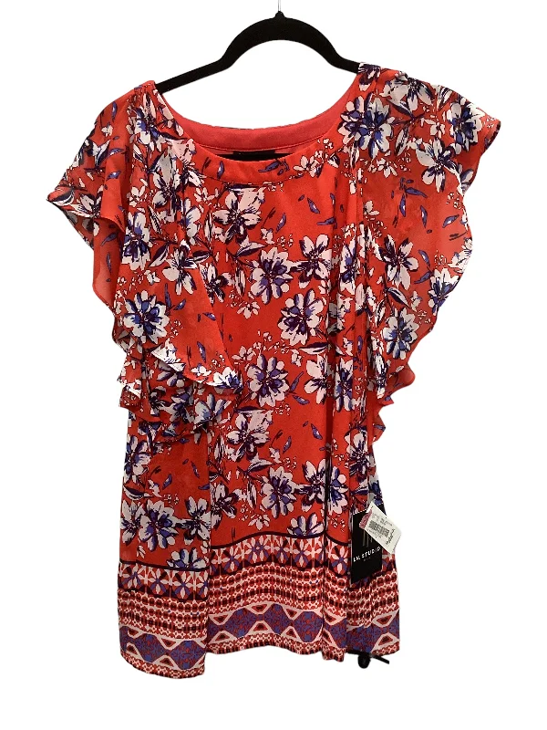 Price Smash Red Top Sleeveless In Studio, Size Xl