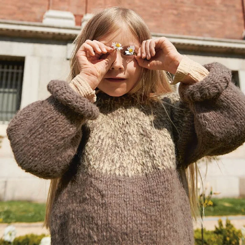 Value Deals Kinder Anfänger Pullover Strickanleitung - Sandnes Garn (Heft)