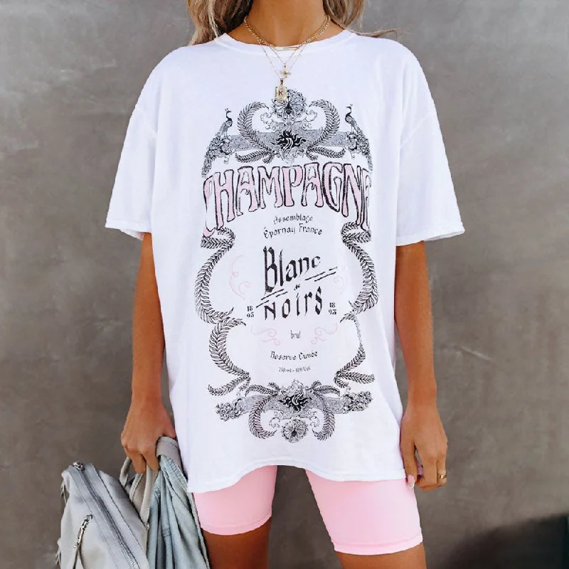 Sale Alert Leisure Basic Pullover Wholesale Vintage T Shirts