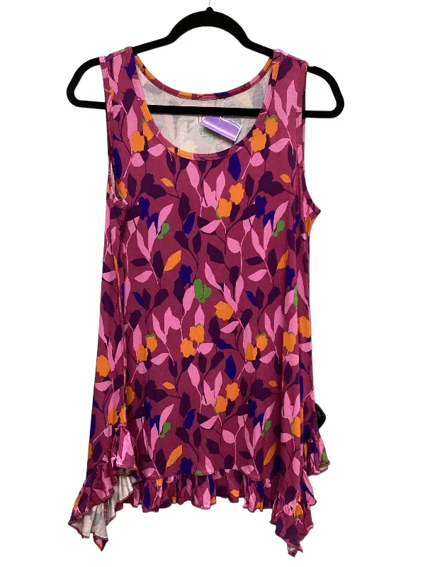 Markdown Madness Top Sleeveless By Logo  Size: S