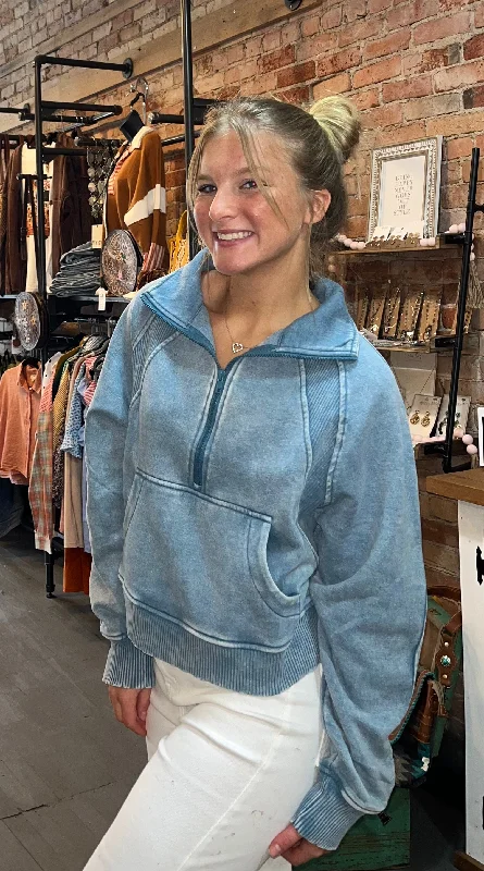 Special Savings The Kanga Quarter-Blue Grey