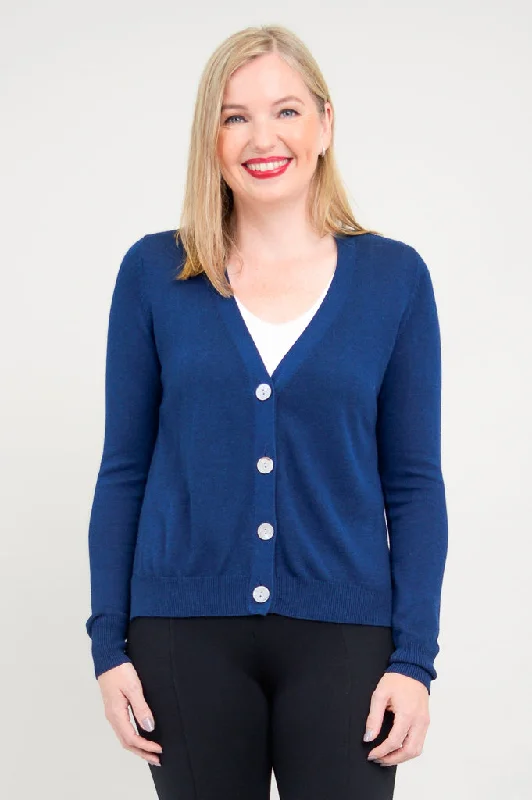Epic Deals Jessica Sweater, Indigo, Bamboo Cotton