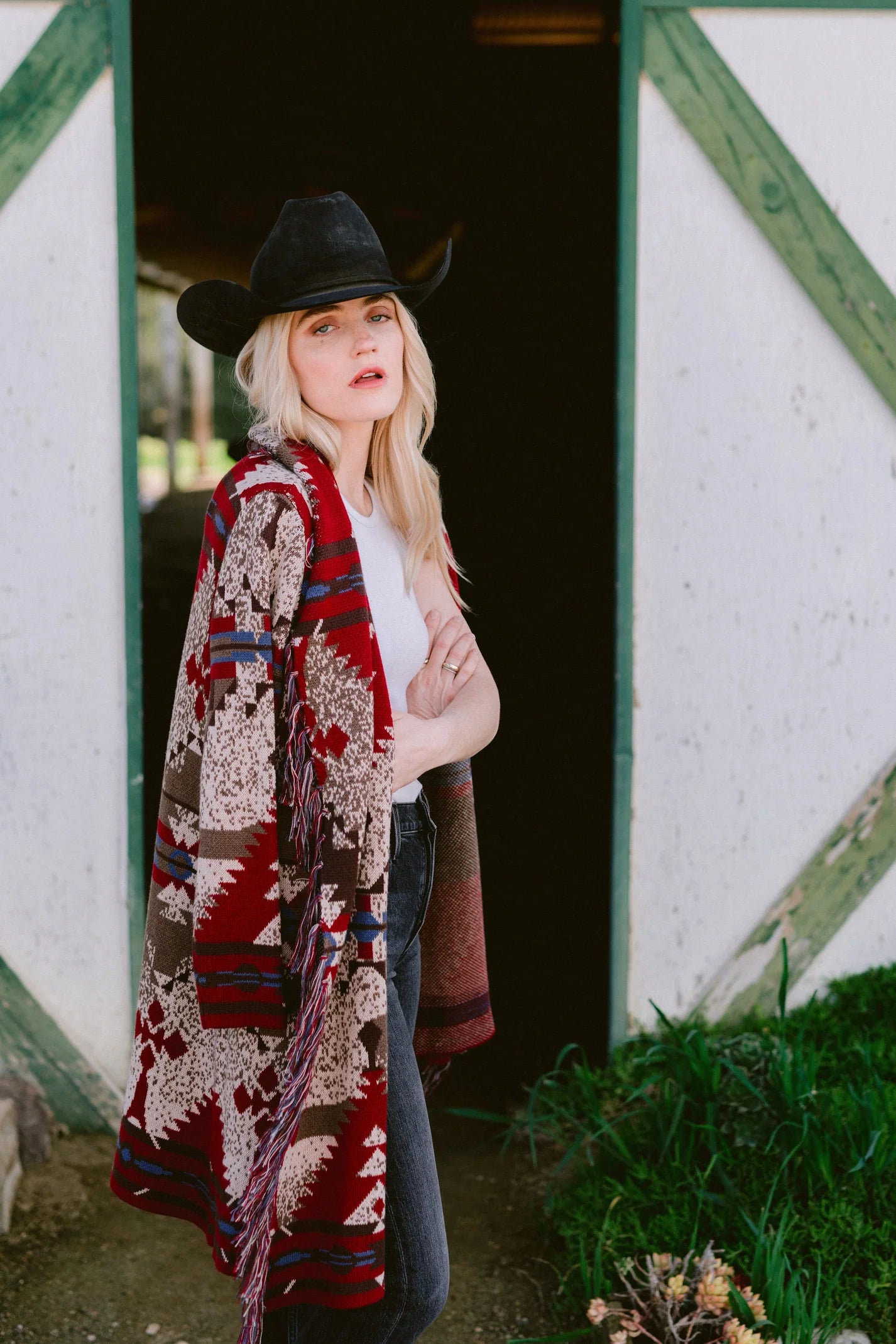 Daily Deals Red Montana Sweater Coat
