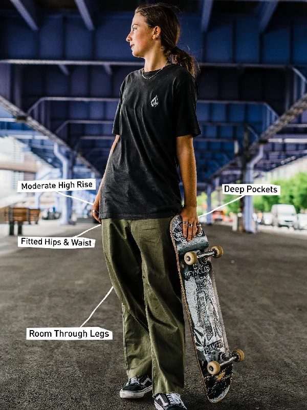 New Deals Thisthatthem Skate Pants - Military
