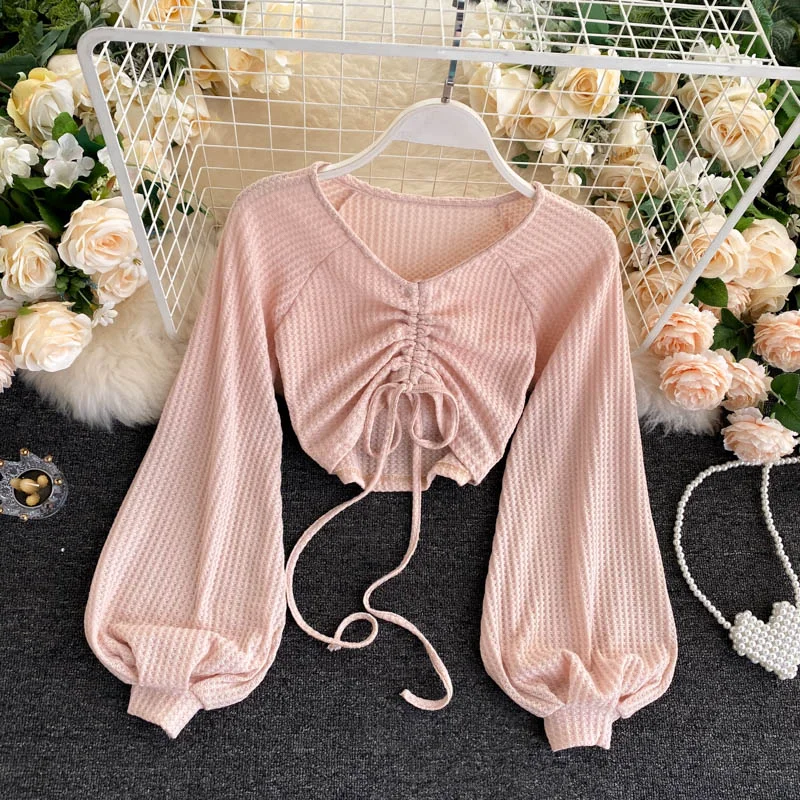 Weekend Deals to Brighten Your Day Simple long sleeve crop tops 1305