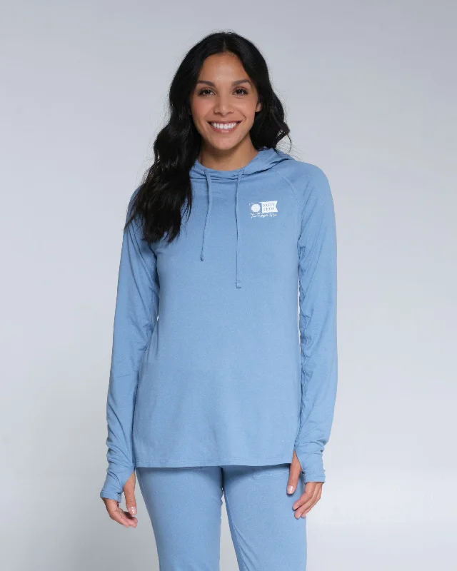 Bonus Savings Thrill Seekers Hooded Sunshirt - Marine Blue