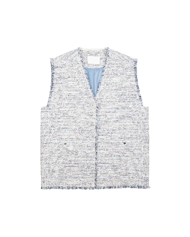 Act Now Spring Tweed Vest
