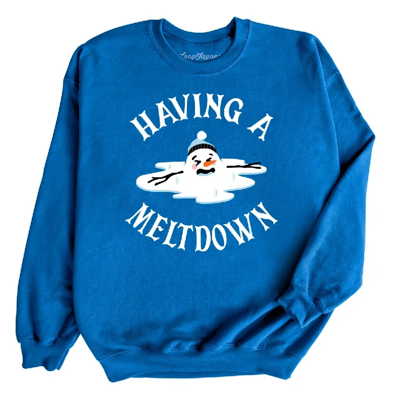 Discount Mania Having A Meltdown Sweatshirt