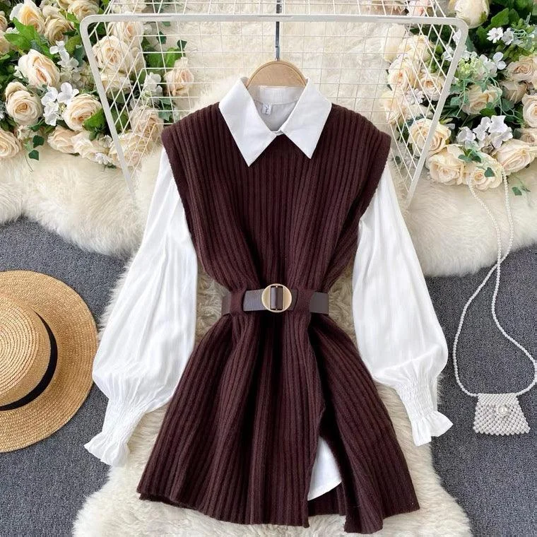 Extra Savings Henley Two Piece Knit Set