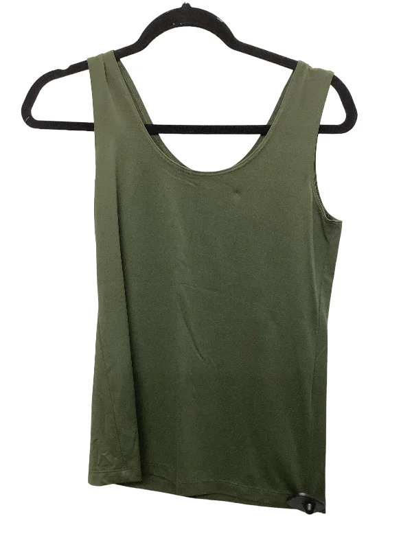 Price Fest Green Tank Top Chicos, Size 0