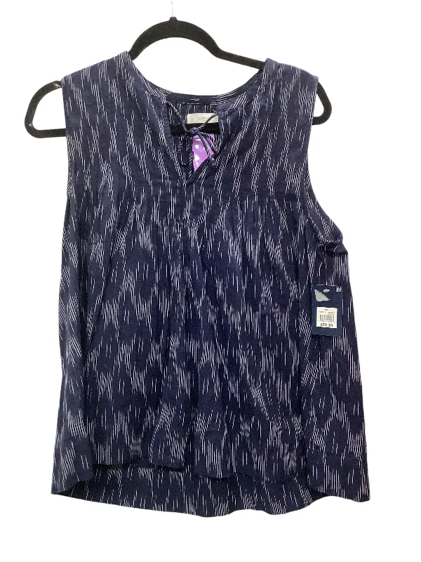 Unbeatable Prices Blue & White Top Sleeveless Lucky Brand, Size S
