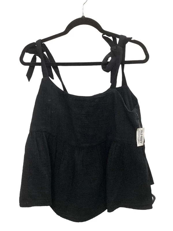 Weekend Discounts to Indulge In Black Top Sleeveless Old Navy, Size L