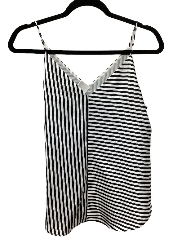 Sneak Peek Sale Black & White Top Sleeveless Express, Size S