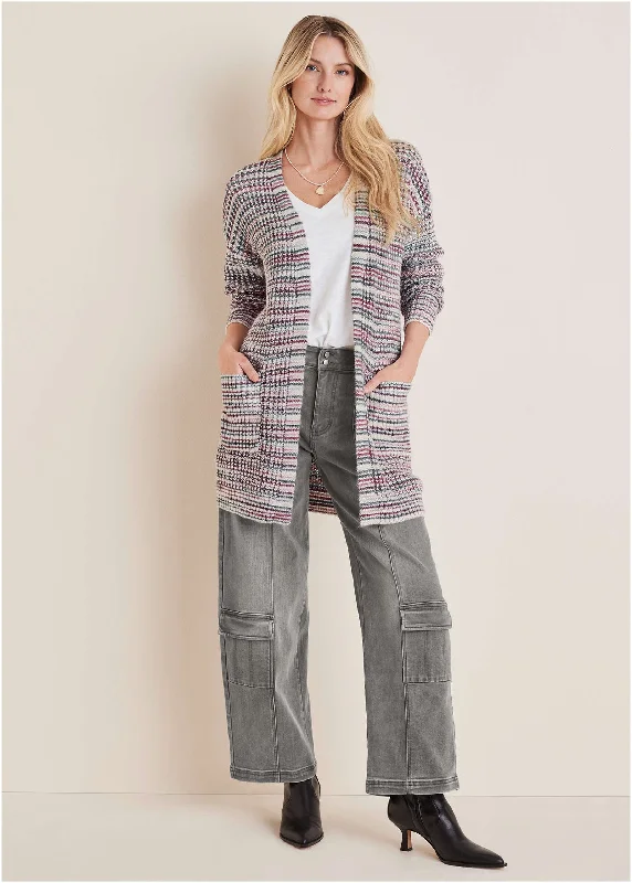 Exclusive Online Offer Electric City Cardigan  - Pink Multi