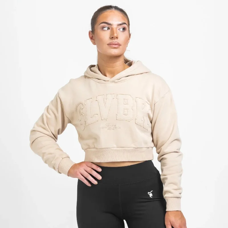 Super Sale SLVBK Crop Hoodie v2