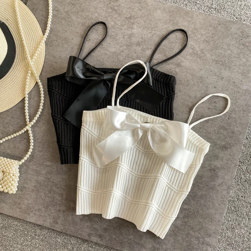 Clearance Event Cute striped crop top    S277