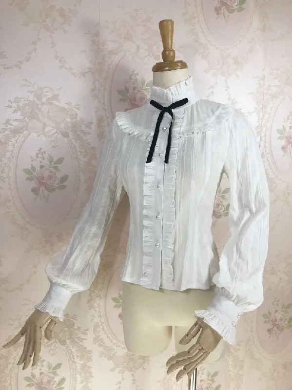 Get It Before It’s Gone Yilia~Korean Fashion Cotton Lolita Blouse