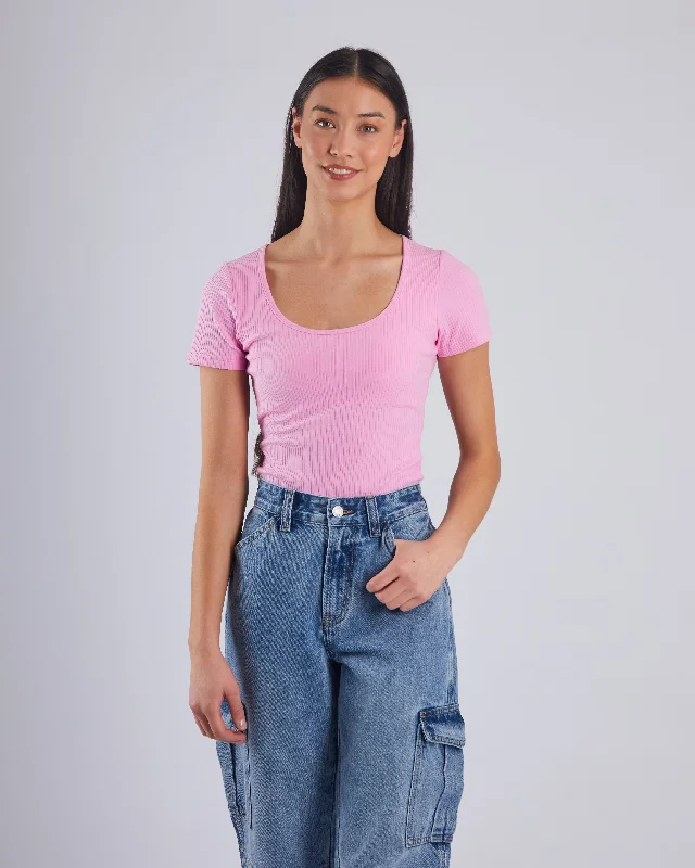 Savings Spectacular Kaleigh Body Suit Soda Pink