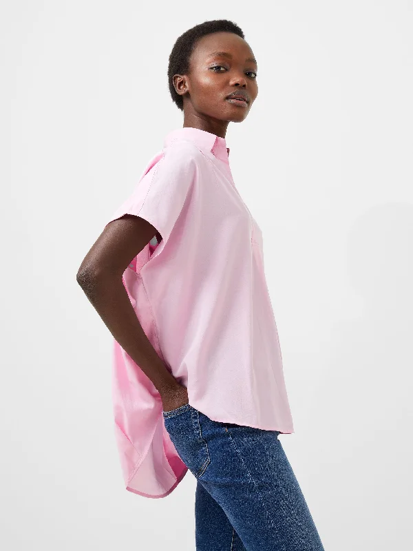 Time-Limited Offer Crepe Light Sleeveless Popover