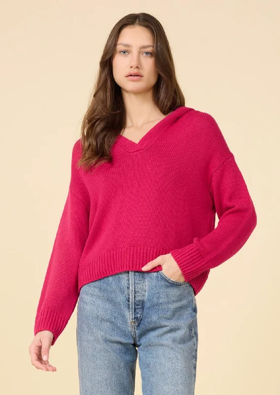 Deal Frenzy Leni Hoodie - Fuschia