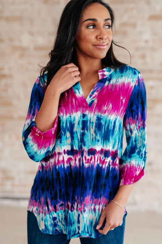 Weekend Offers That Tempt Little Lovely Blouse in Tie Dye